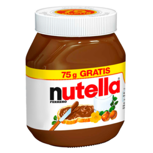 Nutella Hazelnut Chocolate Breakfast Spread 825g/75g Gratis