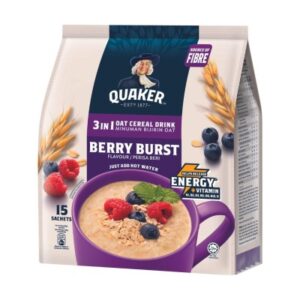 Quaker 3 IN 1 Berry Burst 15 Sachets