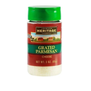 Heritage grated Parmesan Cheese 85.04grms