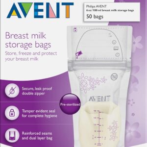Philips Avent Breast Milk Storage Bags 50 counts