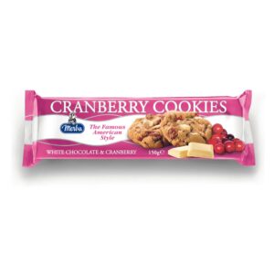 Merba White Chocolate & Cranberry Cookies 150g