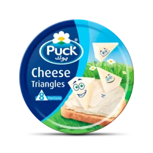 Puck Cheese Triangles 8 Portions 120g