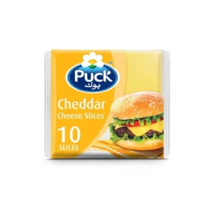 Puck Cheddar 10 Slice 200g