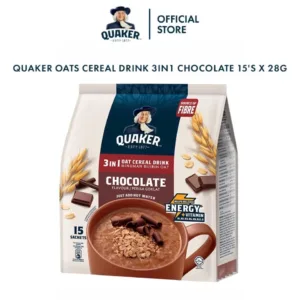 Quaker 3 IN 1 Chocolate 15 Sachets