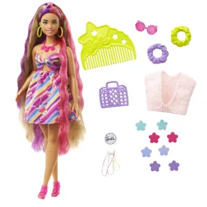 Barbie Totally Hair Fashion Doll With Accessories