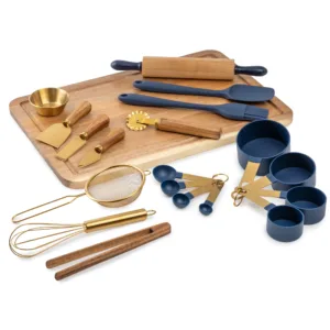 Thyme & Table Wood board & silicon Baking set