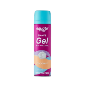 Equate Shave Gel with Argan Oil 198g