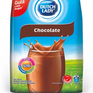 Dutch Lady Less Sugar Chocolate Flavoured Milk Powder 900g
