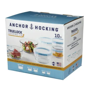 Anchor Hocking 10PC True Lock Locking Lid