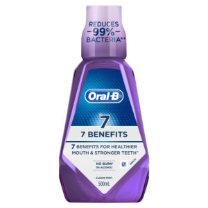 Oral B 0% Alchohol 7 Beniefits No Burn 250ml