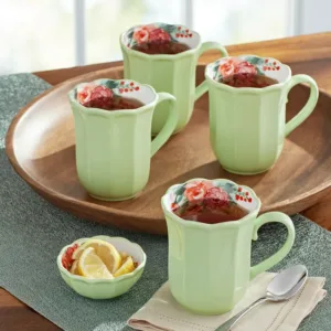The Pioneer Woman Painted Meadow 16 Ounce Ceramic Mug Set of 4