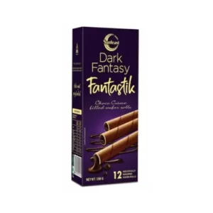 Dark Fantasy Fantastik Choco CrÃ¨me Filled Wefer Rolls 12x (150)