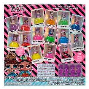 Townly Girl L.O.L Surprise Peel Off Nail Polish Activity Set Age 5+