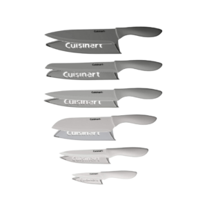 Cuisinart Advantage 12 Piece Gray Knife Set Blade Guard 12 Pieces