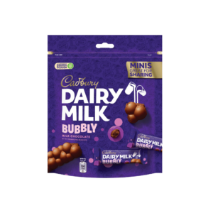 Cadbury Dairy Milk Minis Bubbly Milk Chocolate 14pk 168g