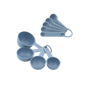 Kitchenaid Universal Measure Cups and Spoons Kitchen Utensil Set in Blue Velvet