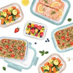Bentgo 12- Pieces Glass Food Storege Set