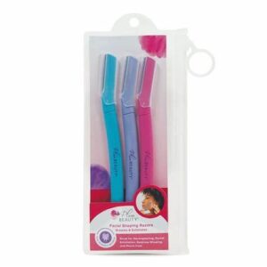Plum Beauty Facial Eyebrow Shaping Razor 3-Pack