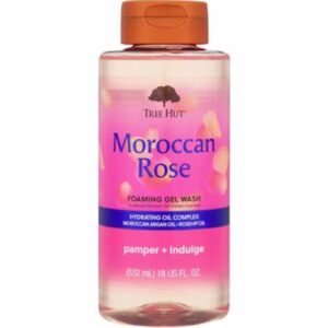 Tree Hut Body Wash Foaming Gel Moroccan Rose 18oz